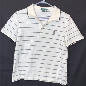 Women’s Medium Ralph Lauren Active Striped Polo